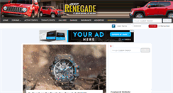 Desktop Screenshot of jeeprenegadeforum.com